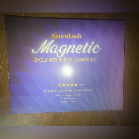 AkesuLash Other - Magnetic Eyeliner & Eyelashes Kit - Black